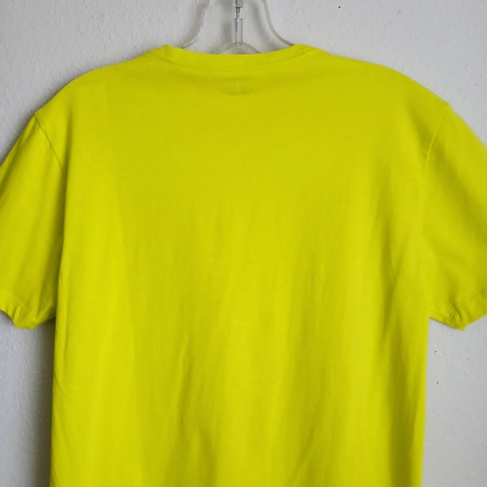 NWT Old Navy Size S NASA Graphic Tee - Neon Yellow Men’s T-Shirt - Picture 5 of 10
